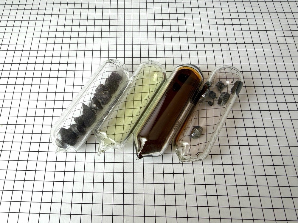 Halogen Set ampoule ultra pure periodic table Element collection