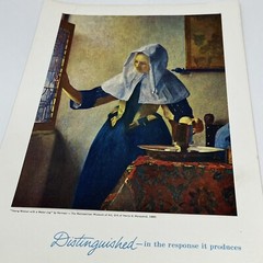 1963 Pfizer Renese Drug Advertising Distinguished Art Prints Brochure Lot Of 4