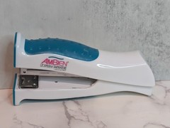 AMBIEN Stapler Turquoise Teal Blue Drug Rep Pharma Promotional Pharmaceutical