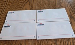 Omniflox Sticky Postit Notes x4 Pharmaceutical Drug Rep Promo Medical